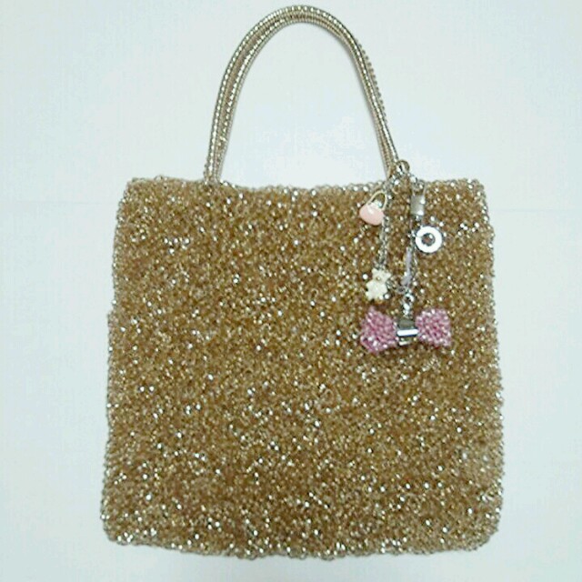 ANTEPRIMA♡ワイヤーバッグ/ラージ＊ORO CHIARO