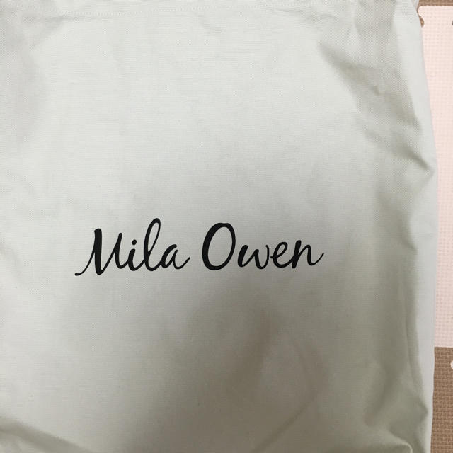 Mila Owen(ミラオーウェン)の再値下げ 新品 ミラ オーウェン 布袋 タグ付き レディースのバッグ(トートバッグ)の商品写真