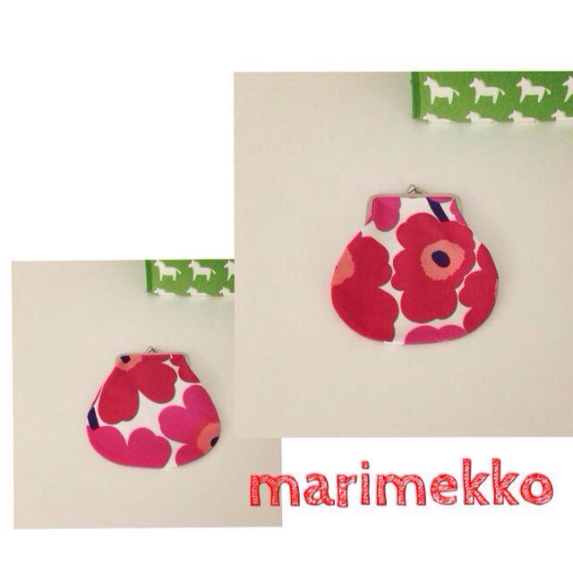 marimekko(マリメッコ)の新品○ユニッコ🌼がま口 レディースのファッション小物(財布)の商品写真