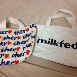 シェル(Cher)の milkfed エコバッグ(エコバッグ)