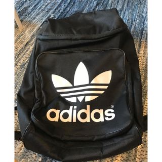 アディダス(adidas)のadidas 黒リュック(リュック/バックパック)