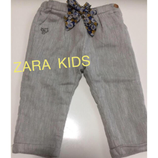 ザラキッズ(ZARA KIDS)のZARA babyウエストリボンスウェットパンツ(パンツ)