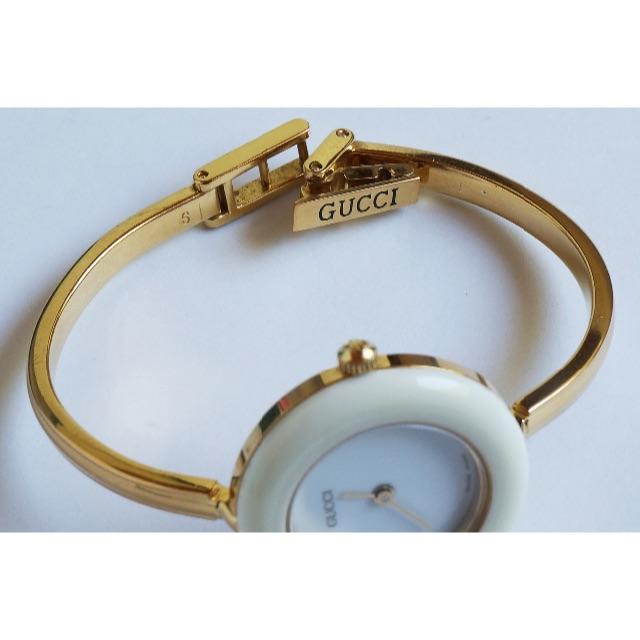 Gucci(グッチ)の【Sサイズ】GUCCI チェンジベゼル １２色 レディースのファッション小物(腕時計)の商品写真