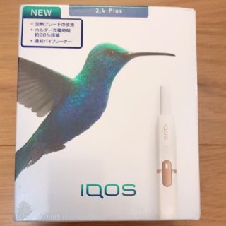 アイコス(IQOS)の【未開封】新型IQOS 2.4Plus 本体 ホワイト(タバコグッズ)