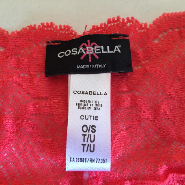 Cosabella(コサベラ)の*COSABELLA*総レースローライズタンガ レディースの下着/アンダーウェア(ショーツ)の商品写真