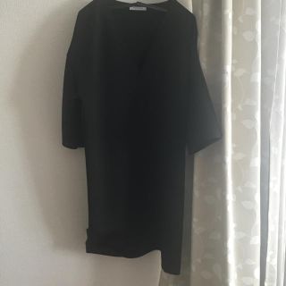 ザラ(ZARA)のジャージーワンピース(ひざ丈ワンピース)