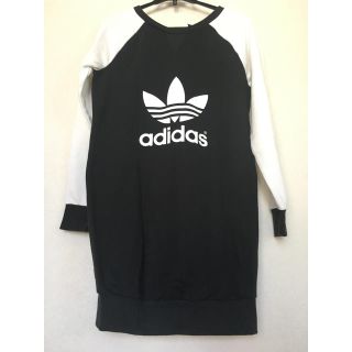 アディダス(adidas)のadidas originalsスウェットワンピース(トレーナー/スウェット)