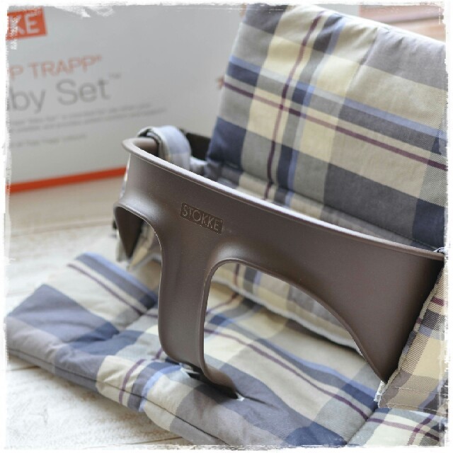 Stokke(ストッケ)のストッケ☆STOKKEベビーセットクッションTRIPPTRAPPトリップトラップ キッズ/ベビー/マタニティの授乳/お食事用品(その他)の商品写真