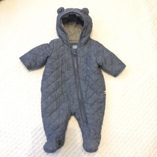 ベビーギャップ(babyGAP)のGAP BABY くまさん 足つきボディーオール 50(カバーオール)