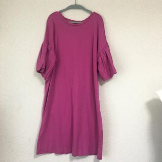 ザラ(ZARA)のTシャツ素材ワンピース zara(ミニワンピース)