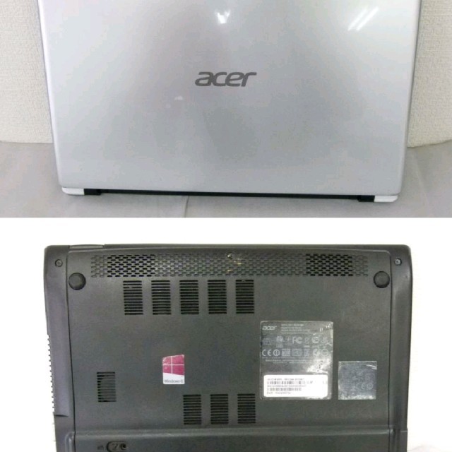 Acer(エイサー)の快適美品 acerノートパソコン win10/HDD320GB/メモリ4GB スマホ/家電/カメラのPC/タブレット(ノートPC)の商品写真