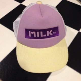 ミルクフェド(MILKFED.)のMILK FED メッシュキャップ(キャップ)