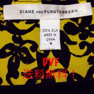 ダイアンフォンファステンバーグ(DIANE von FURSTENBERG)のフローラルレース柄ダイアンワンピ(ひざ丈ワンピース)