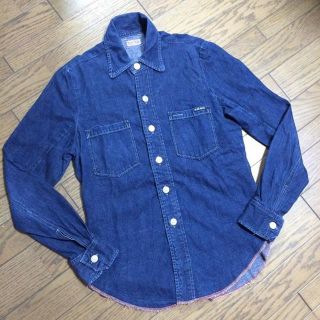 ハリウッドランチマーケット(HOLLYWOOD RANCH MARKET)の美品BLUE BLUE デニムシャツ　日本製　ハリウッド(シャツ)