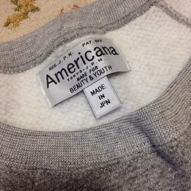 AMERICANA(アメリカーナ)の＊AMERICANA トレーナー＊ レディースのトップス(トレーナー/スウェット)の商品写真