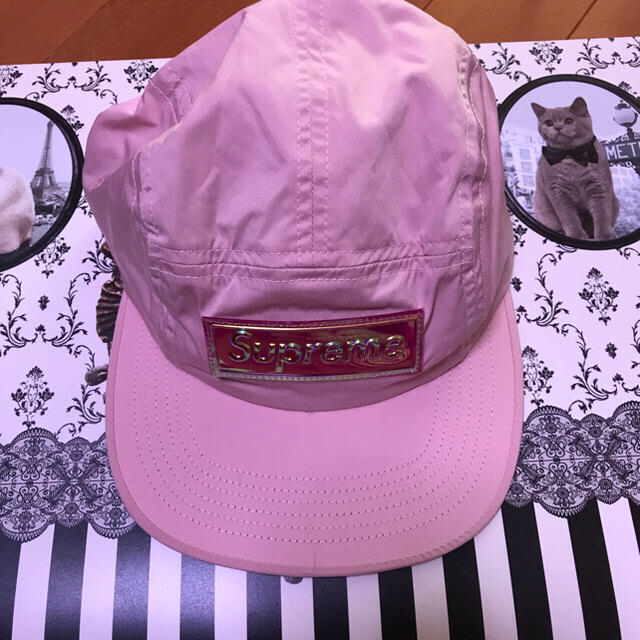 Supreme(シュプリーム)のsupreme💓キャンプハットピンク レディースの帽子(キャップ)の商品写真