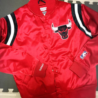 ミッチェルアンドネス(MITCHELL & NESS)の☆あめちゃん様専用☆BULLS(スタジャン)