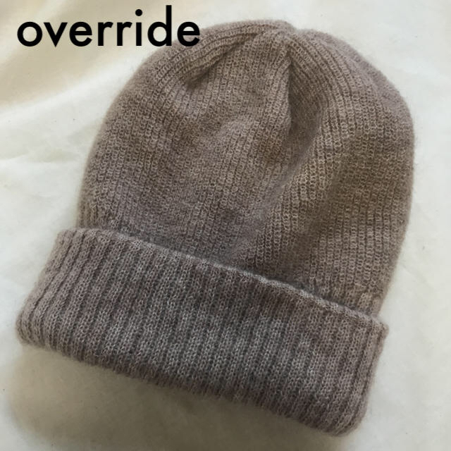 override(オーバーライド)のoverride ニットキャップ レディースの帽子(ニット帽/ビーニー)の商品写真