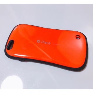 【未使用品】iFace iPhone6 6s オレンジ iPhoneケース(iPhoneケース)