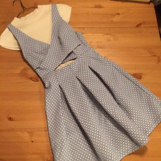 ザラ(ZARA)の【ice様専用】ZARAワンピース&レース半袖トップス(ミニワンピース)