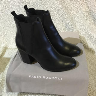 ファビオルスコーニ(FABIO RUSCONI)の新品ファビオルスコーニ 38 サイドゴア ブーツ(ブーツ)