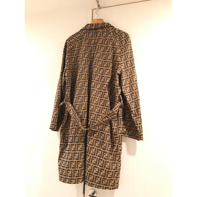 FENDI トレンチコート 42/フェンディ コットン リネン ストレッチ