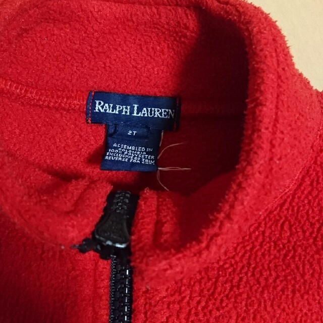 POLO RALPH LAUREN(ポロラルフローレン)のラルフローレン フリースブルゾン2Ｔ キッズ/ベビー/マタニティのキッズ服男の子用(90cm~)(その他)の商品写真