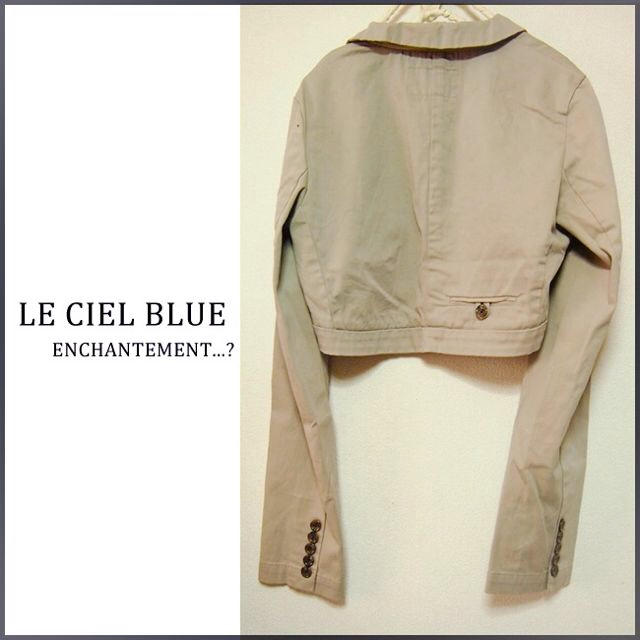LE CIEL BLEU(ルシェルブルー)のLECIELBLUE短丈ジャケット レディースのジャケット/アウター(テーラードジャケット)の商品写真