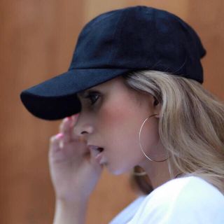 アリシアスタン(ALEXIA STAM)のアネラトウキョウ フェイクスウェードシンプルCAP(キャップ)