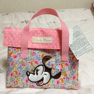 ディズニー(Disney)のミニーちゃん♡lunch bag♪(ハンドバッグ)