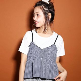 ワンアフターアナザーナイスクラップ(one after another NICE CLAUP)のNICE CLAP コーデいらず2枚セット(Tシャツ(半袖/袖なし))