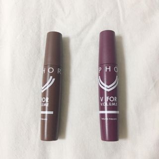 セフォラ(Sephora)のSEPHORA カラーマスカラ 2本セット ブラウン ボルドー(マスカラ)