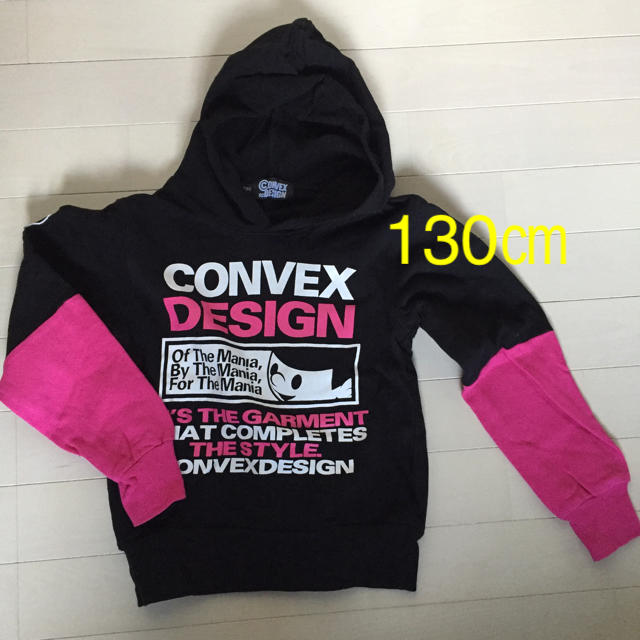 CONVEX(コンベックス)のCONVEX パーカー 130㎝ キッズ/ベビー/マタニティのキッズ服男の子用(90cm~)(その他)の商品写真