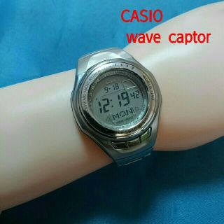 カシオ(CASIO)の(値下げ)　CASIO　wave ceptor   (ユニセックス)(腕時計)