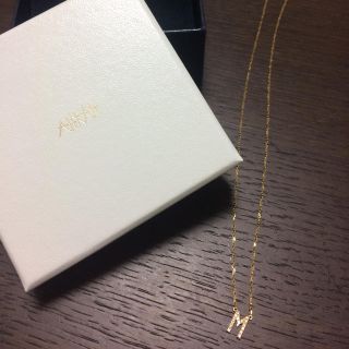 アーカー(AHKAH)のまりぽよ様専用☆アーカー☆イニシャルネックレス M 専用です♡(ネックレス)