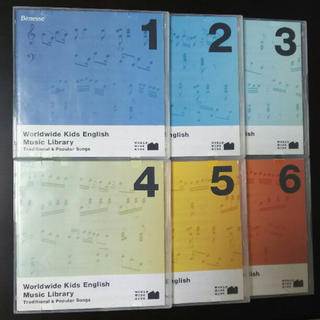 ワールドワイドキッズ イングリッシュ Music  Library 1〜6 CD(キッズ/ファミリー)