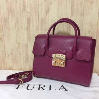 フルラ(Furla)の17秋冬新作‼︎ フルラ  メトロポリス 新色☆ 2way ハンドバッグ レア！(ハンドバッグ)