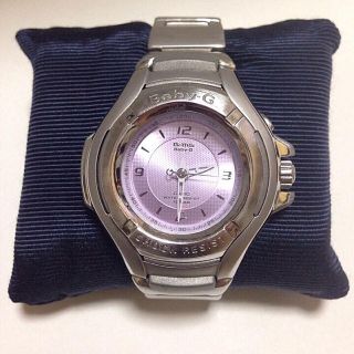 ベビージー(Baby-G)の★美品★CASIO Baby-G MSG-504 クォーツ時計 レディース(腕時計)