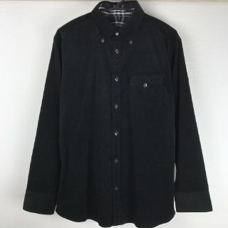 バーバリーブラックレーベル(BURBERRY BLACK LABEL)の美品 BURBERRY BLACK LABEL 長袖シャツ コーデュロイ 3(シャツ)