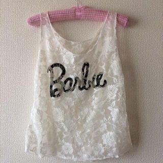 ウィゴー(WEGO)のBarbie♡レースタンクトップ(タンクトップ)