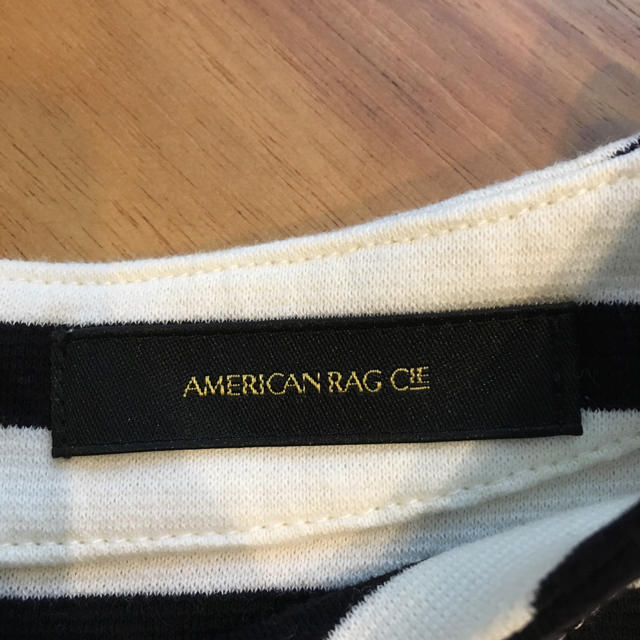 AMERICAN RAG CIE(アメリカンラグシー)のぴのこ様専用、ラグシー、プラージュ、ボーダー、トップス、Ｔシャツ、白、黒 レディースのトップス(カットソー(半袖/袖なし))の商品写真