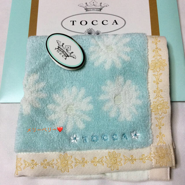 TOCCA(トッカ)の【新品】❤️トッカ タオル ハンカチ❤︎花柄&ジルスチュアートフェイスタオル✨ レディースのファッション小物(ハンカチ)の商品写真