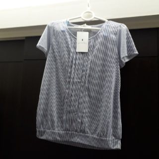 ユナイテッドアローズグリーンレーベルリラクシング(UNITED ARROWS green label relaxing)の【未使用】green label relaxing 半袖ストライプカットソー(シャツ/ブラウス(半袖/袖なし))