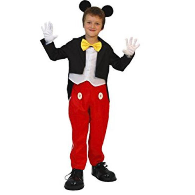Disney(ディズニー)のミッキーコスプレ キッズ/ベビー/マタニティのキッズ服男の子用(90cm~)(その他)の商品写真