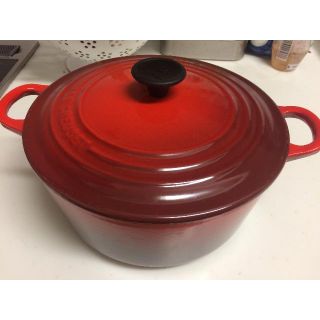 ルクルーゼ(LE CREUSET)のル・クルーゼ ココットロンド 22センチ(鍋/フライパン)