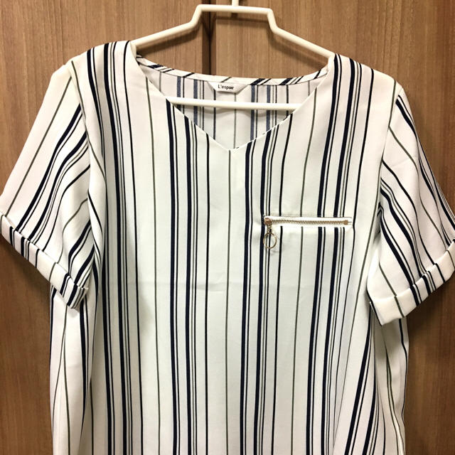 しまむら(シマムラ)のシャツ ブラウス レディースのトップス(シャツ/ブラウス(半袖/袖なし))の商品写真