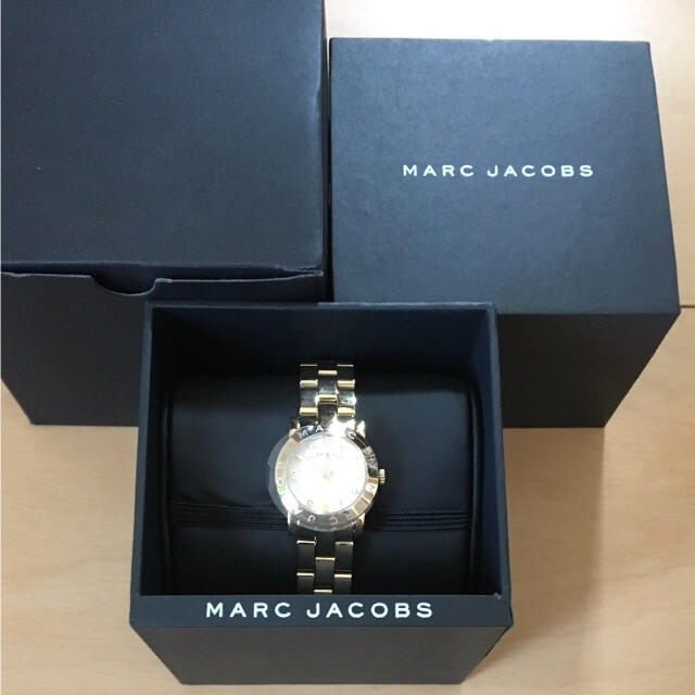 マークジェイコブス　チェーンクォーツ　ブルーダイヤル　レディースウォッチ 腕時計(アナログ) 処分特価品