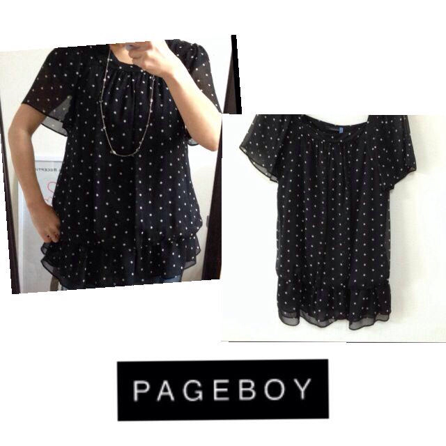 PAGEBOY(ページボーイ)のPAGEBOY シフォンチュニック レディースのトップス(チュニック)の商品写真