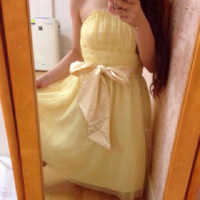 ドレス* ੈ✩‧₊˚黄色