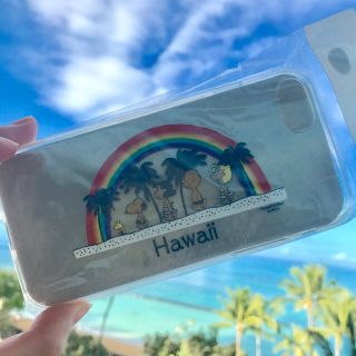 ロンハーマン(Ron Herman)の❁ハワイ限定❁ 日焼けスヌーピー iPhoneケース モニホノルル(iPhoneケース)